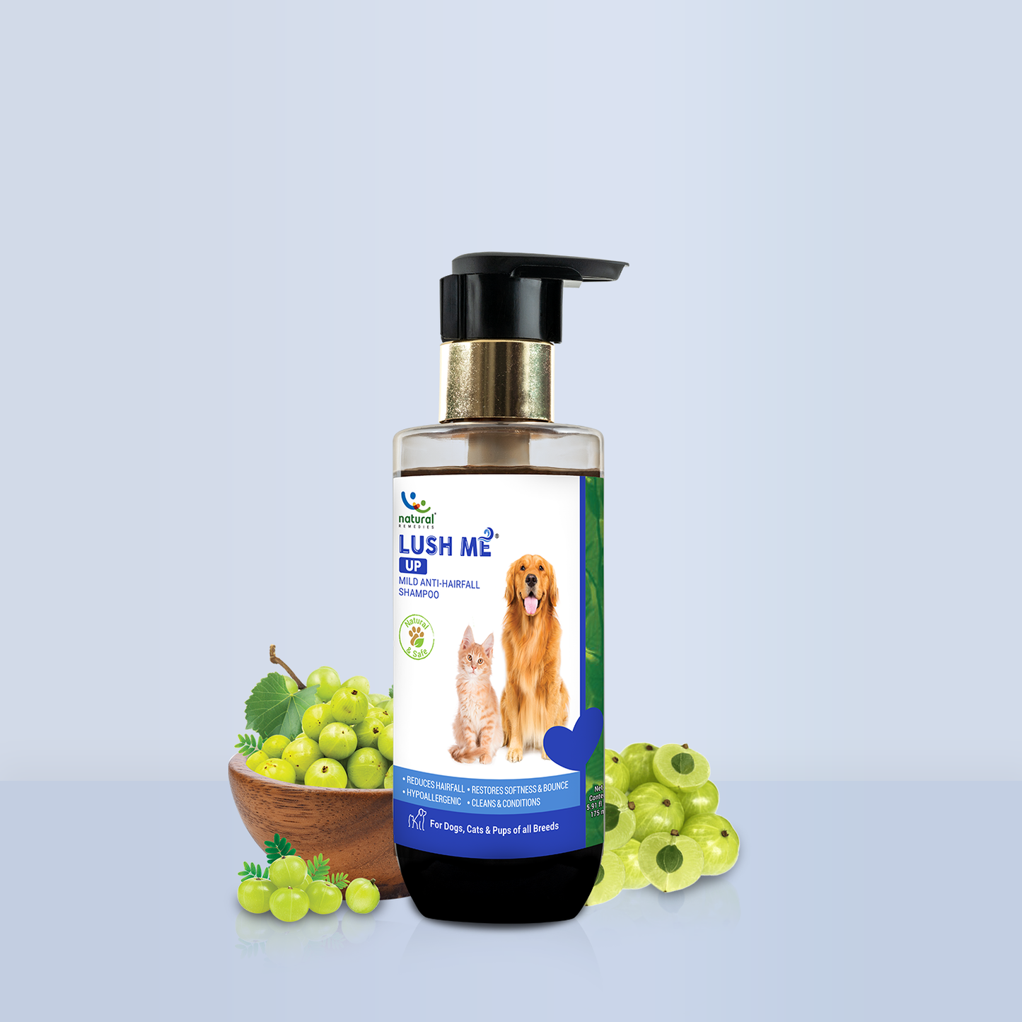 LUSH ME UP - Anti Hairfall Shampoo For Dog & Cat