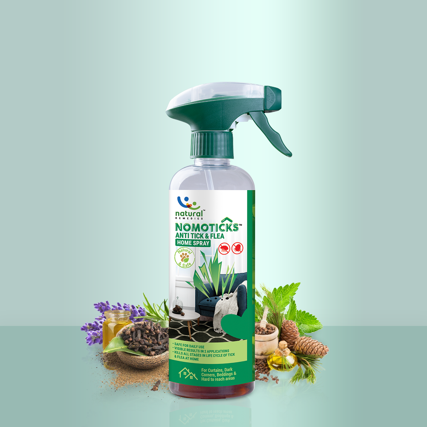 NomoTicks Home Spray
