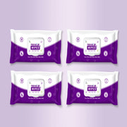 Fresh Me Up Biodegradable Pet Wipes with Aloe Vera ( 80 Pulls) | Non-Alcoholic, Gentle Daily Cleaning