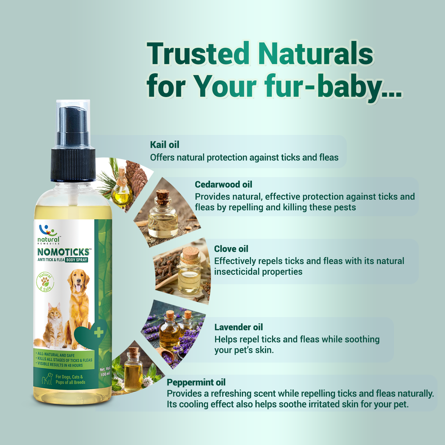 NomoTicks Body Spray (100 ML)