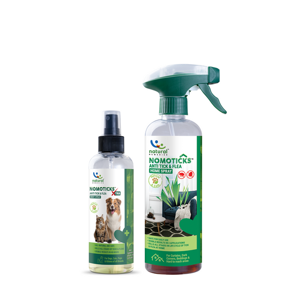 Nomoticks Spray | Natural Tick & Flea Control for Body & Home