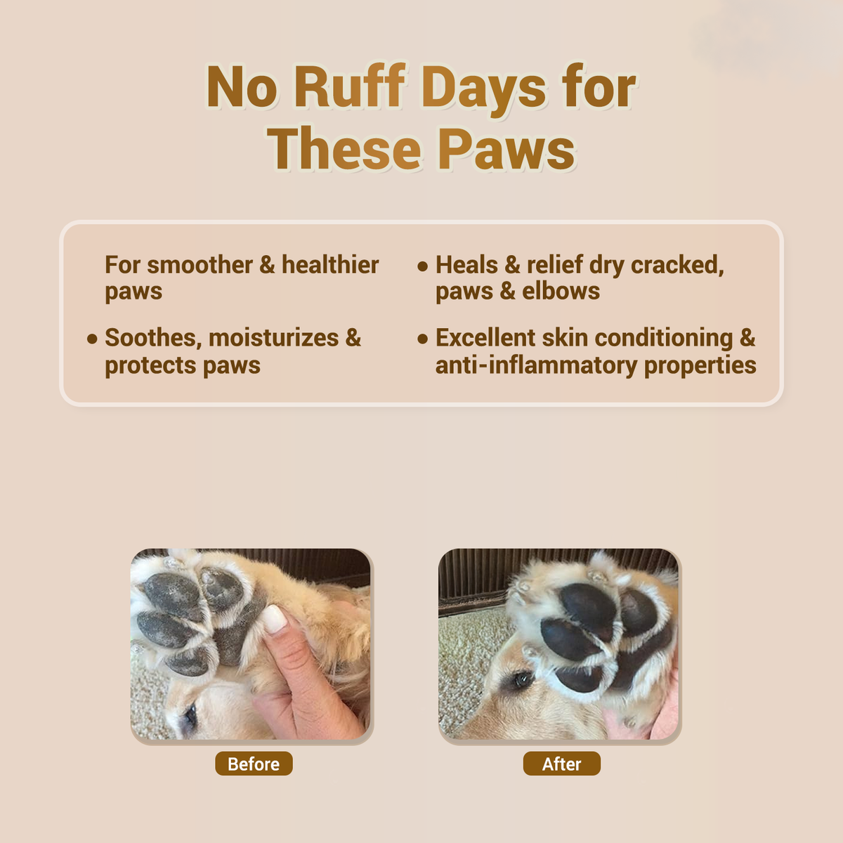 Natural Paw Guard for Dogs & Cats - 100% Lick-Safe & Non-Toxic – Pet ...