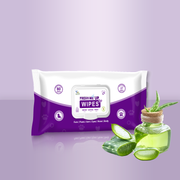 Fresh Me Up Biodegradable Pet Wipes with Aloe Vera ( 80 Pulls) | Non-Alcoholic, Gentle Daily Cleaning