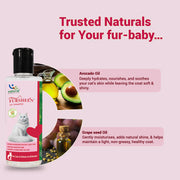 FURSHEEN Cat Shampoo | Avocado & Grape Seed Oil Nourishing Formula for Soft, Shiny Fur | Gentle & Natural Cat Grooming Shampoo
