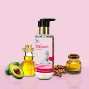 FURSHEEN Cat Shampoo | Avocado & Grape Seed Oil Nourishing Formula for Soft, Shiny Fur | Gentle & Natural Cat Grooming Shampoo